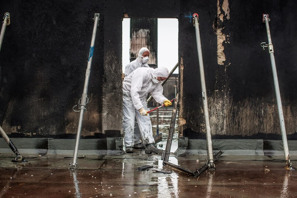fire damage restoration